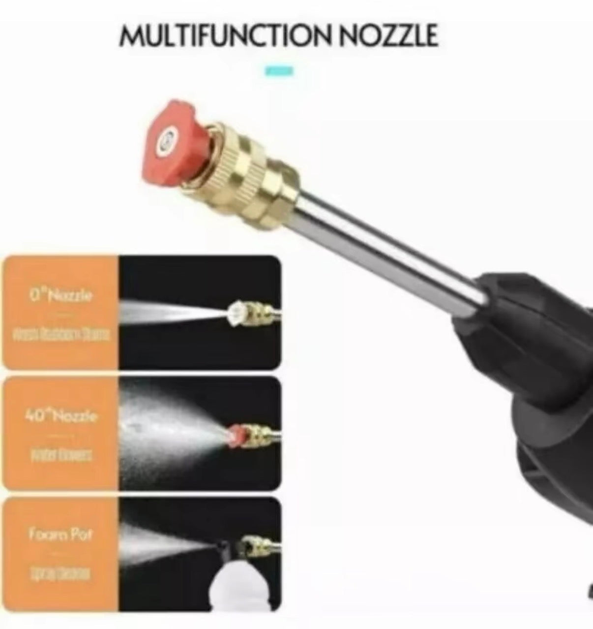 DROPULITRICE PROFESSIONALE CON PRESSIONE CON DOPPIA BATTERIA 48V + VALIGIA