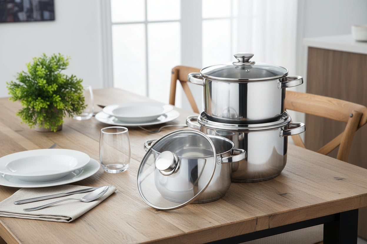 BAVARIA SET CASSERUOLE 12/14/16 CM