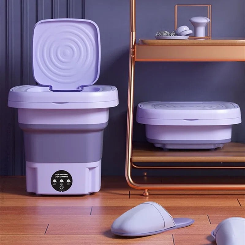 Mini portable ultrasonic washing machine