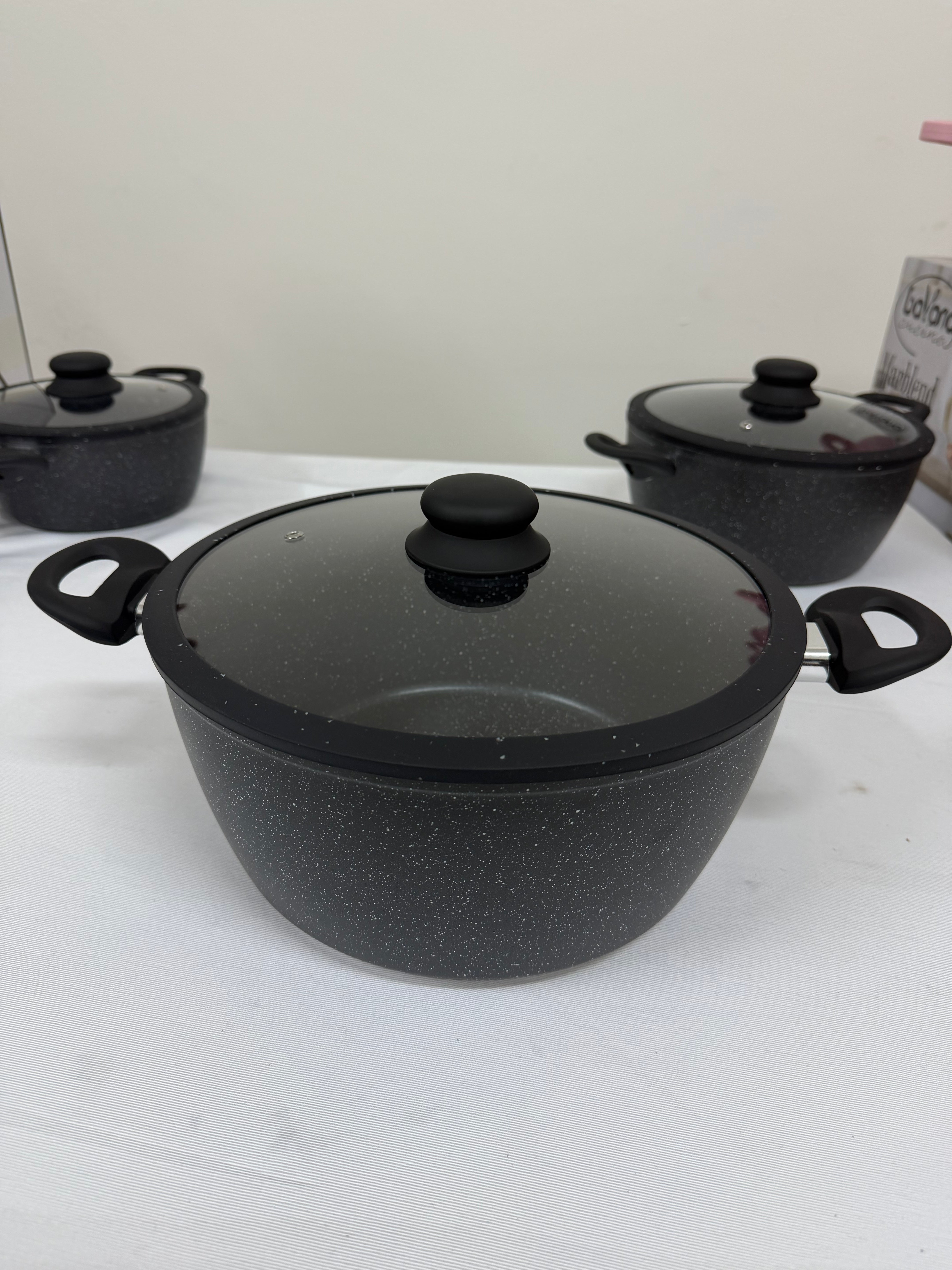 Set casseruole 11 Pezzi bavaria 20 24 28 cm