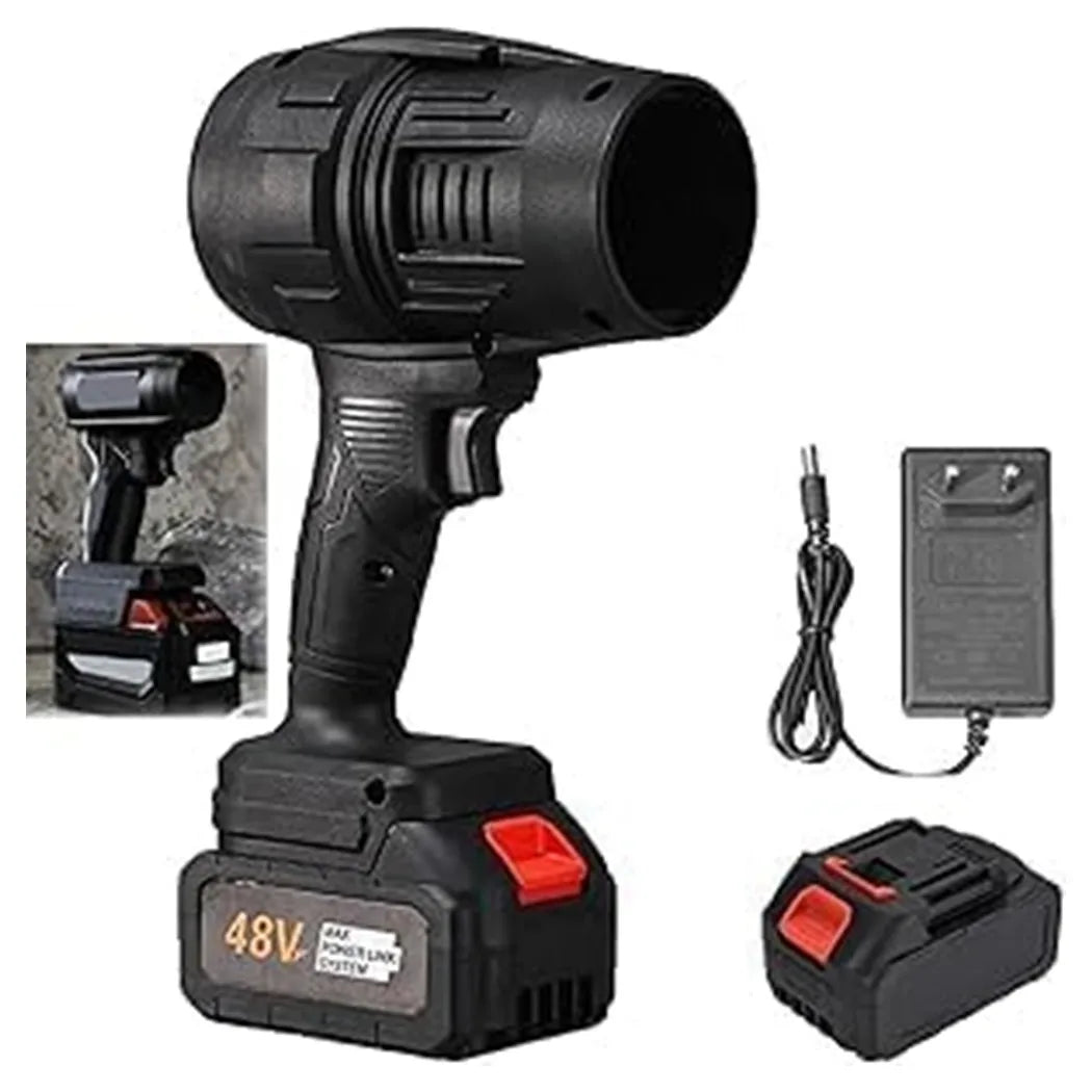 Soffiatore A Doppia Batteria 48 V Per Foglie Asciugatrice Turbo Ventola Per Auto