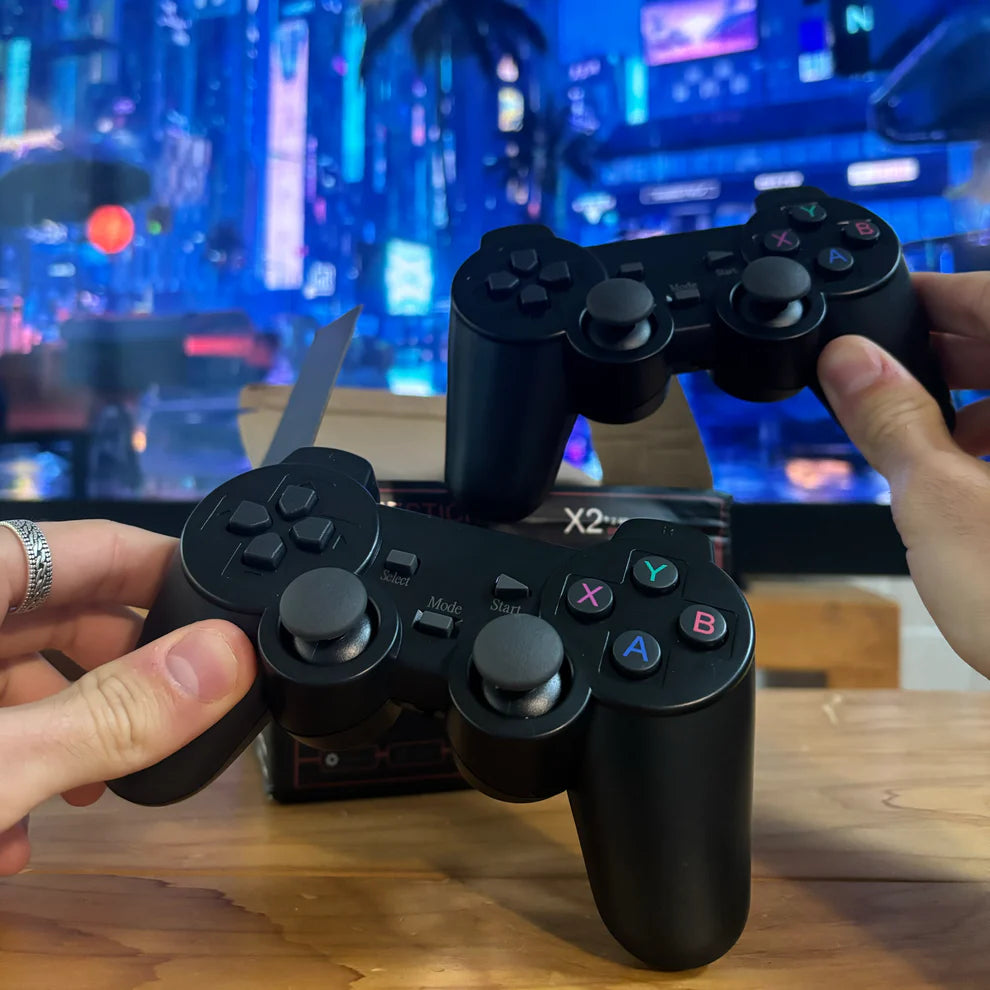 Game Stick Retrò con oltre 35000 giochi 128 Gb con 2 Joystick