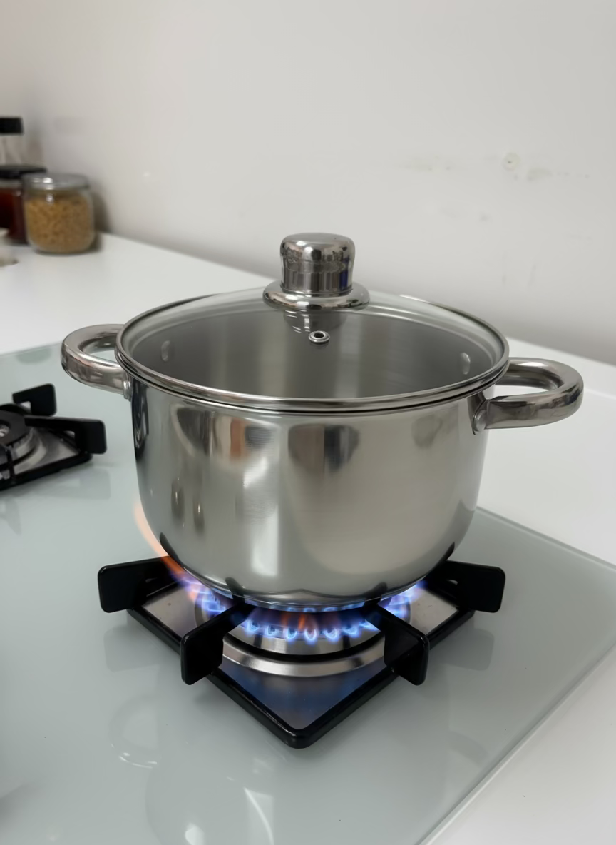 Bavaria 10 pezzi acciao inox pentole