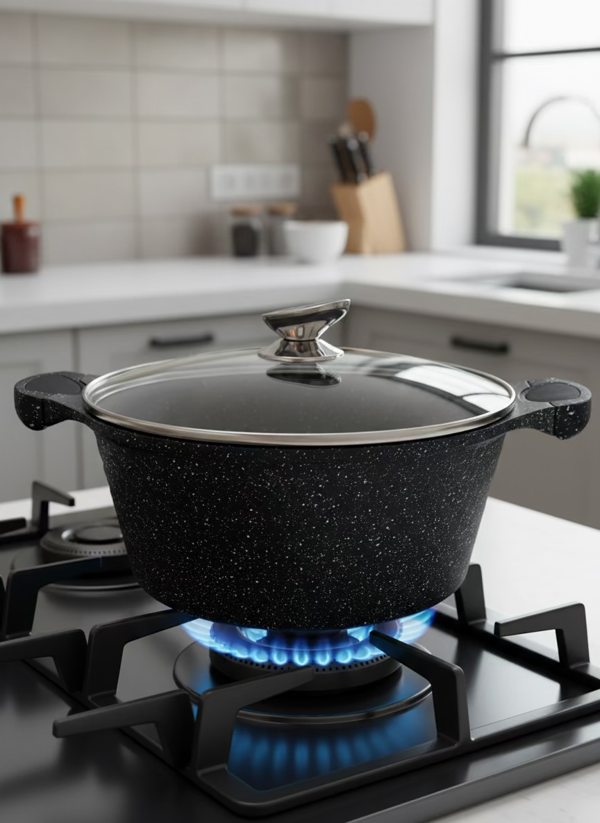 Casseruole In Pietra Lavica 20 CM 24CM 28CM ottime per tutti i piani di cottura