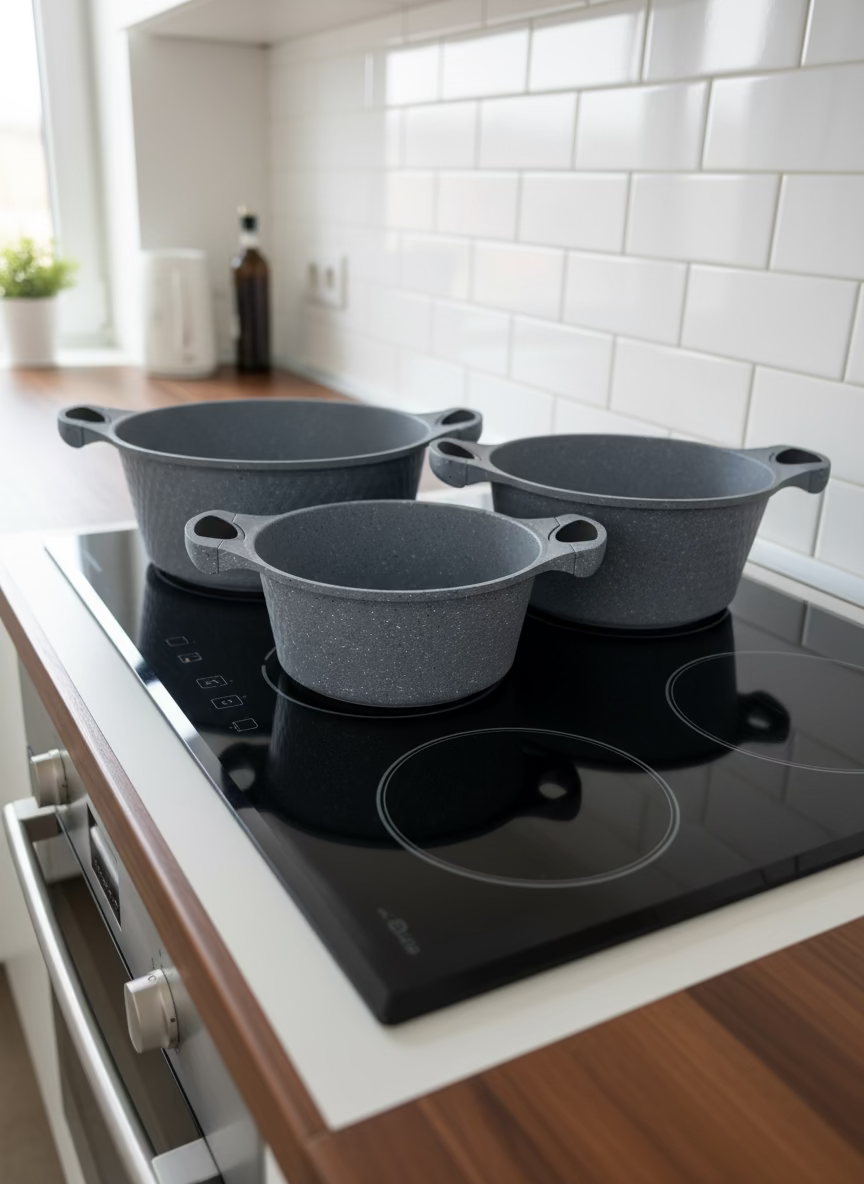 Casseruole In Pietra Lavica 20 CM 24CM 28CM ottime per tutti i piani di cottura