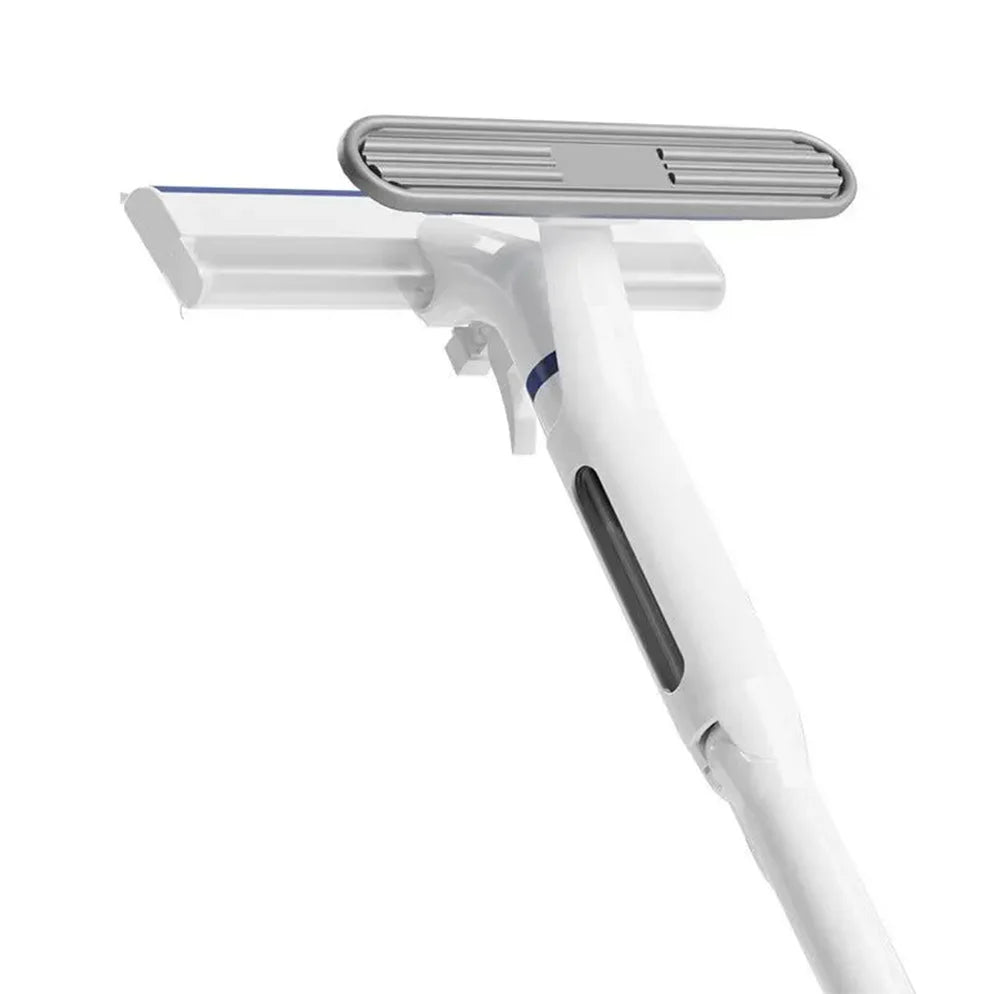 Lavavetri Telescopico 3 in 1 con Spray e Contenitore Integrato