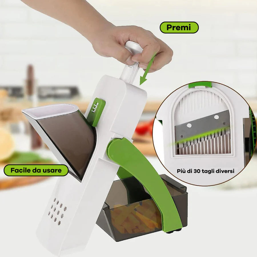 Professional slicer with more than 30 types of cuts