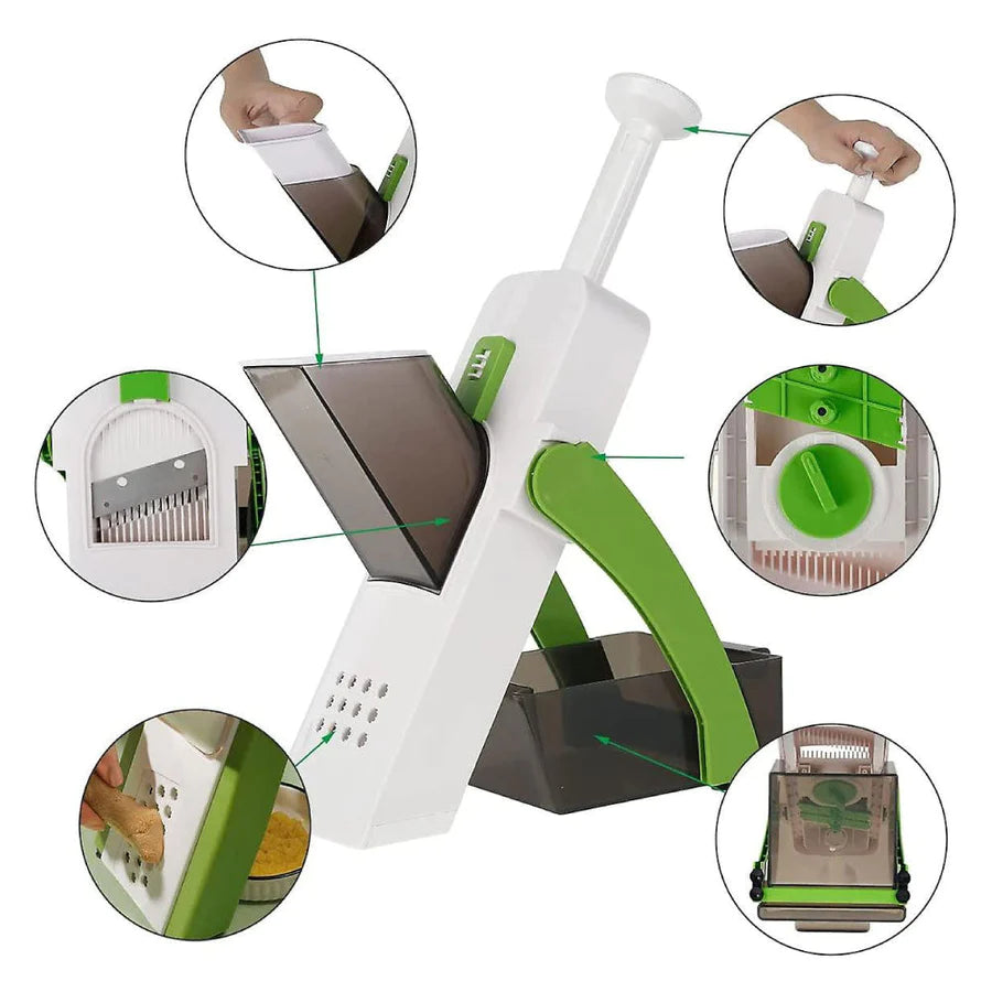 Professional slicer with more than 30 types of cuts