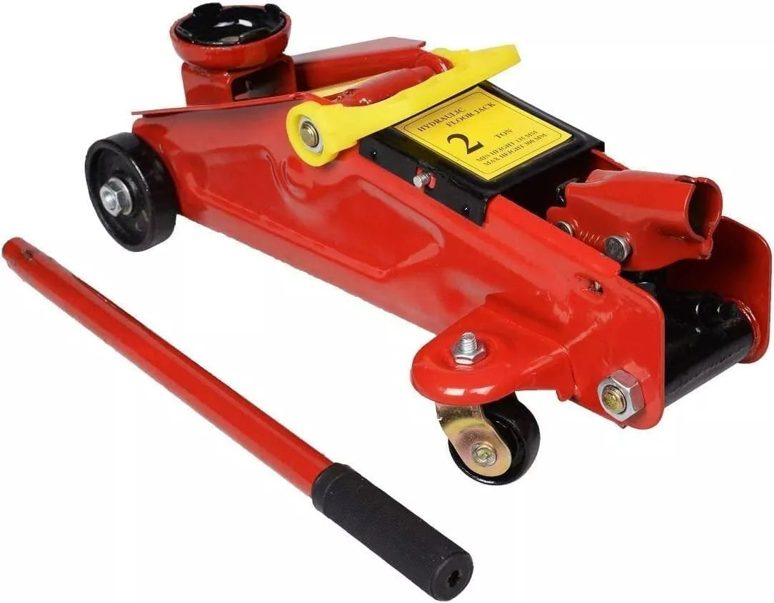 CRIC AUTO SOLLEVATORE IDRAULICO A CARRELLO MECCANICO PORTATA 2,0 T 2000KG