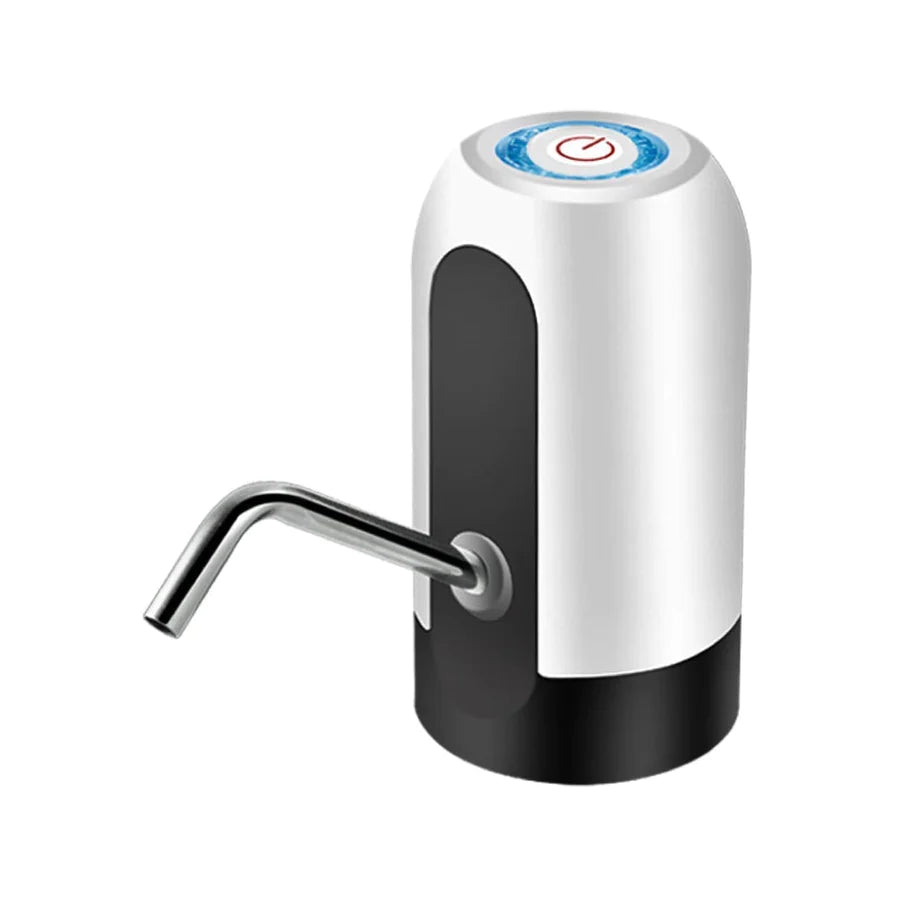 Dispenser di Acqua Senza Fili, Pompa Ricaricabile USB, Portatile per Bottiglie, Adatto a Diversi Tipi di Contenitori, Uso in Casa, Ufficio, Campeggio, Viaggi