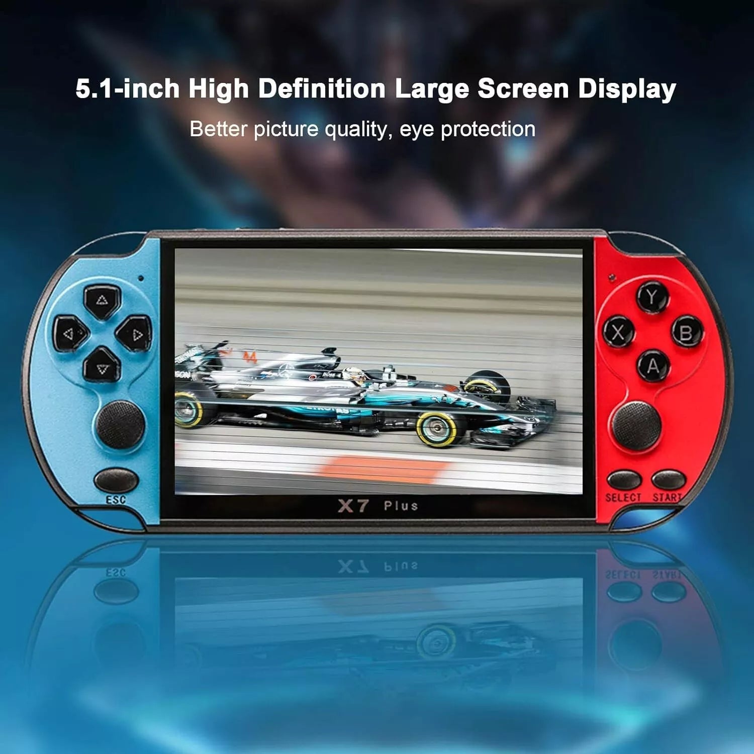 PSP CONSOLE 🕹️ Plus 35000 Giochi 👇 schermo 7 pollici 4k 128 Gb