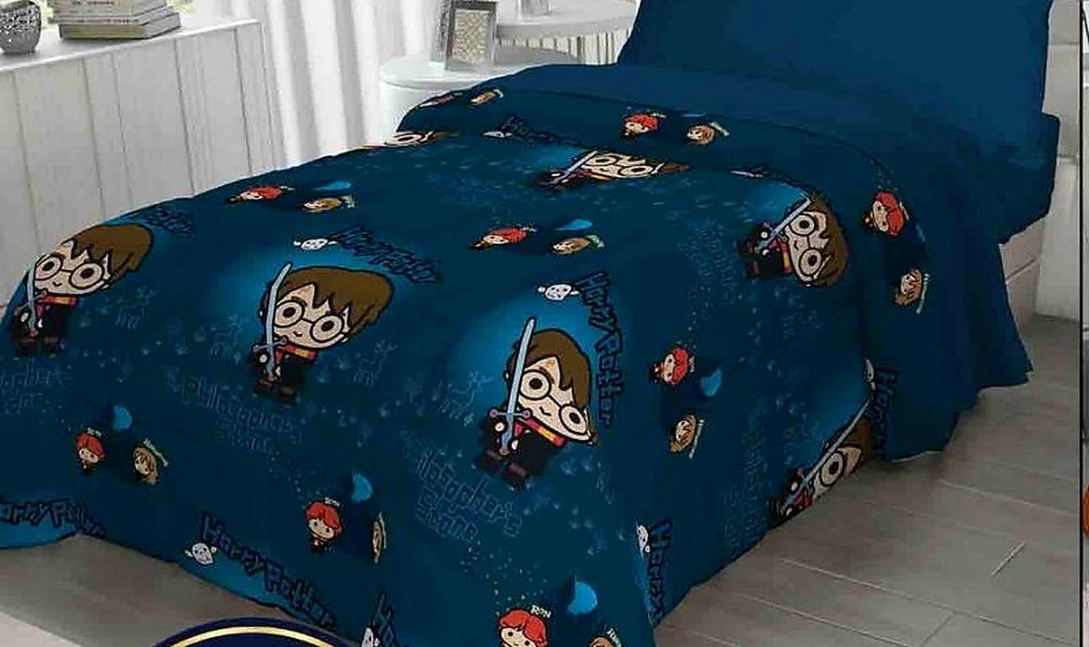 Trapunta Singola Made in Italy – Stampe Batman, Superman, Looney Tunes e Harry Potter
