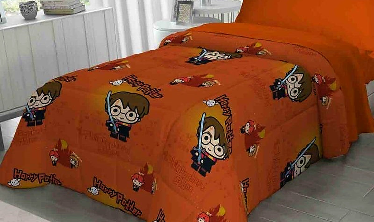 Trapunta Singola Made in Italy – Stampe Batman, Superman, Looney Tunes e Harry Potter