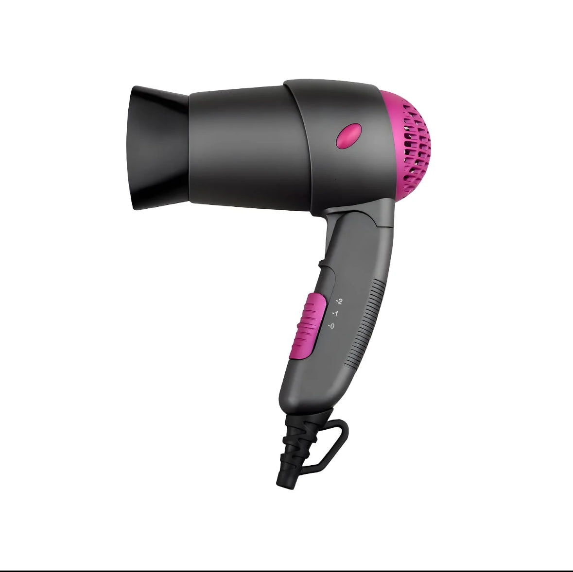 Phon da Viaggio 1200w Compatto con Manico
Pieghevole e Doppia Tensione