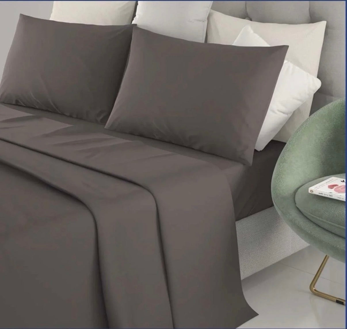 Set Completo Letto Lenzuola Matrimoniali 100 COTONE  Sotto  Angolo Matrimoniale