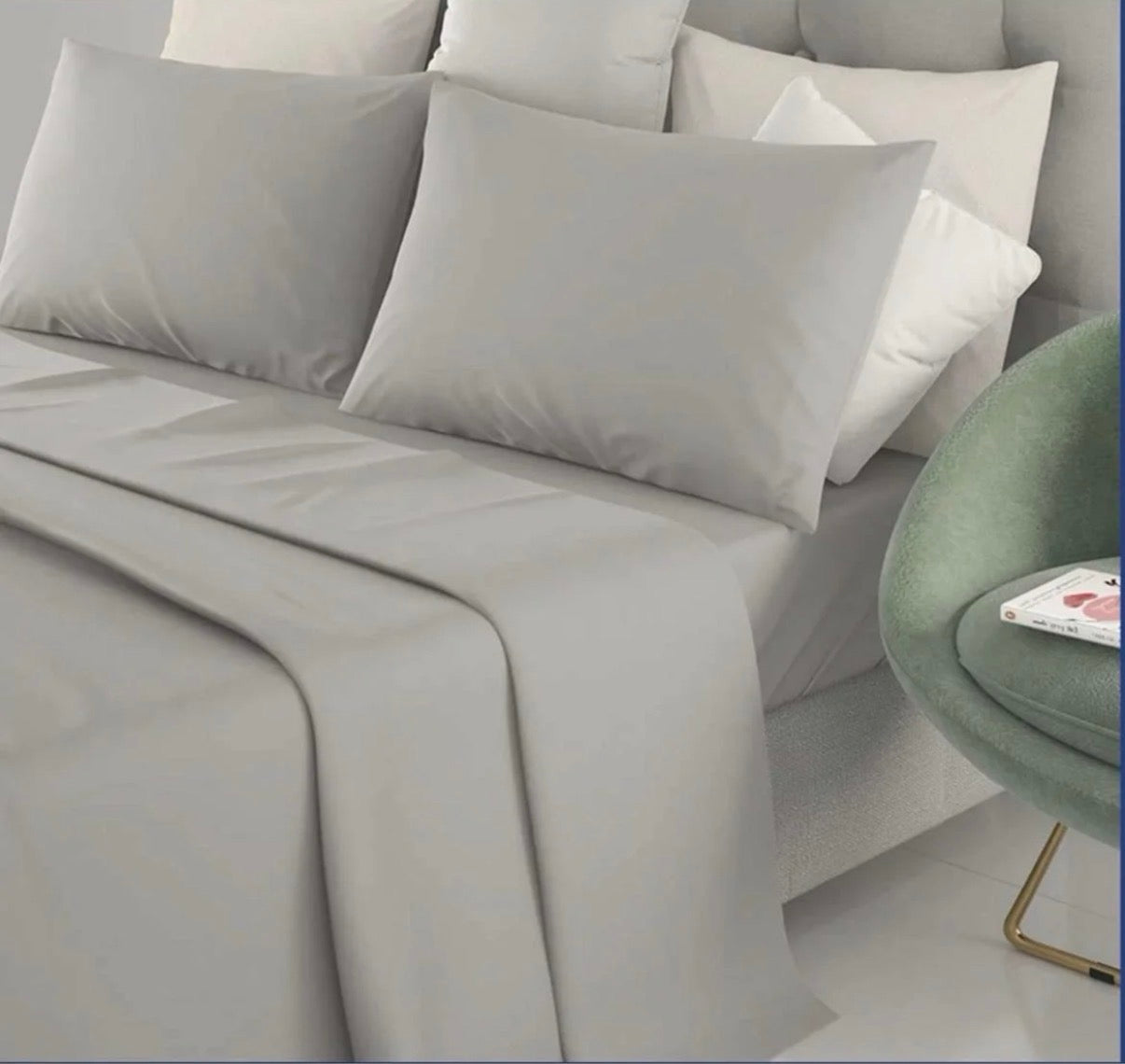 Set Completo Letto Lenzuola Matrimoniali 100 COTONE  Sotto  Angolo Matrimoniale