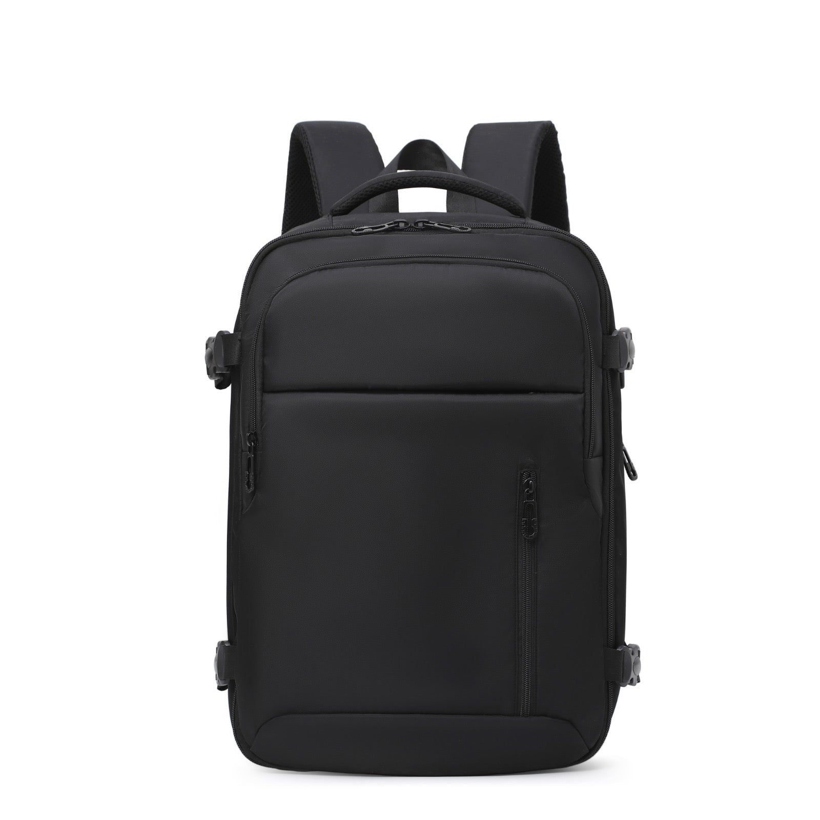 Zaino da Viaggio Compatto 43x30x40 cm con 3 Scomparti Vano Porta Scarpe Tasca Borraccia