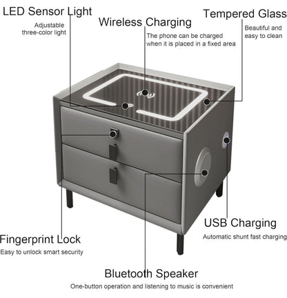 Smart Nightstand, Comodino Smart