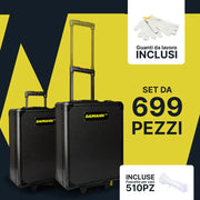 TROLLEY PORTATTREZZI NERO 699PZ