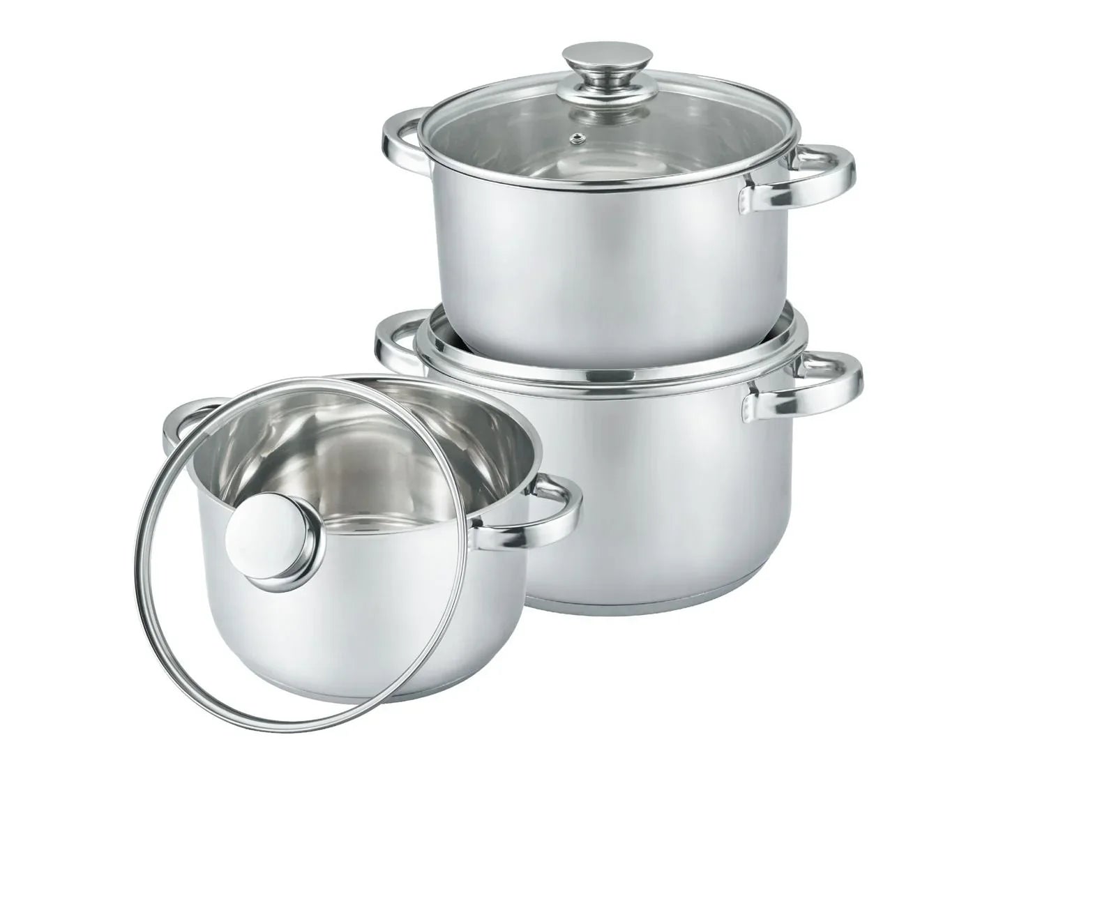 SET CASSERUOLE 12/14/16 CM BAVARIA LEGGERE ATTENTAMENTE LE MISURE