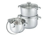 SET CASSERUOLE 12/14/16 CM BAVARIA LEGGERE ATTENTAMENTE LE MISURE