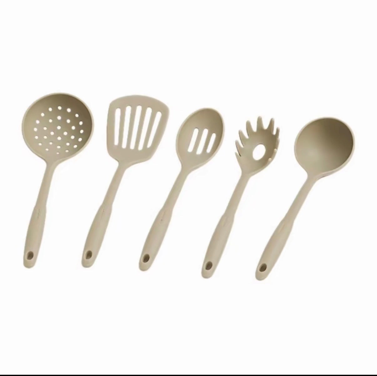 Tris di Padelle Con Coperchi in Vetro Beige (20) - (24) - (28) cm