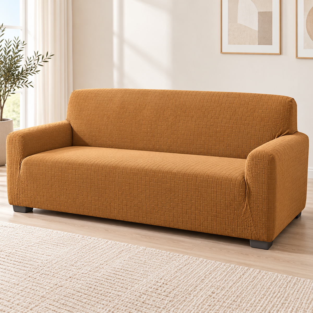 Copridivano Elasticizzato Made in Italy 🇮🇹 2, 3 e 4 Posti – Aderente e Disponibile in Vari Colori