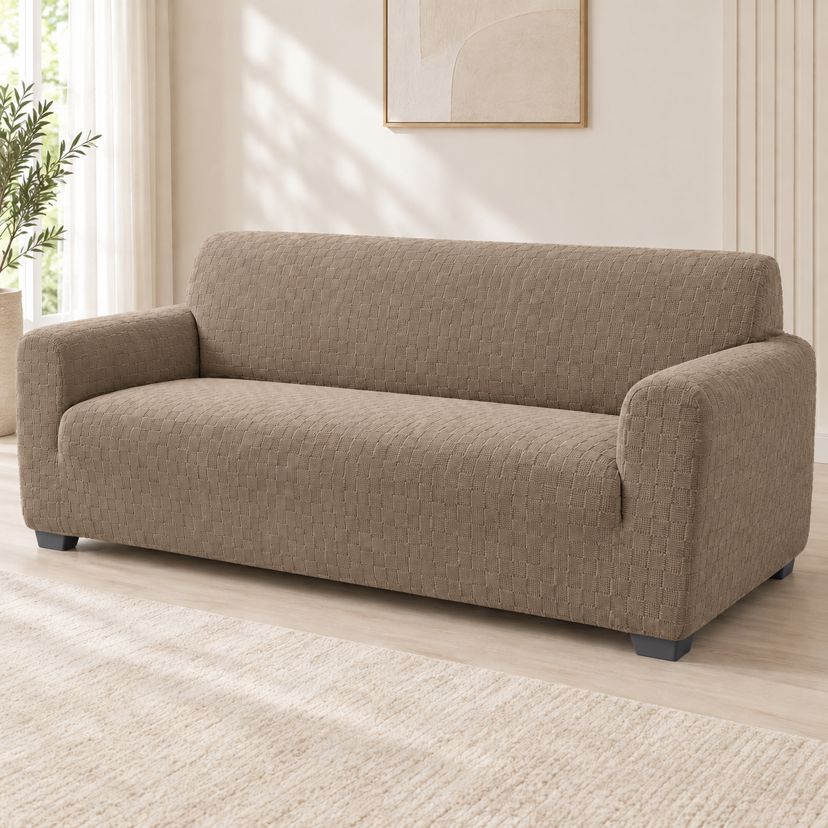 Copridivano Elasticizzato Made in Italy 🇮🇹 2, 3 e 4 Posti – Aderente e Disponibile in Vari Colori