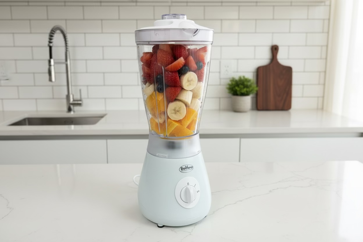 Frullatore con lame in acciaio inox frulla frutta fresca , verdure , Ghiaccio 350W