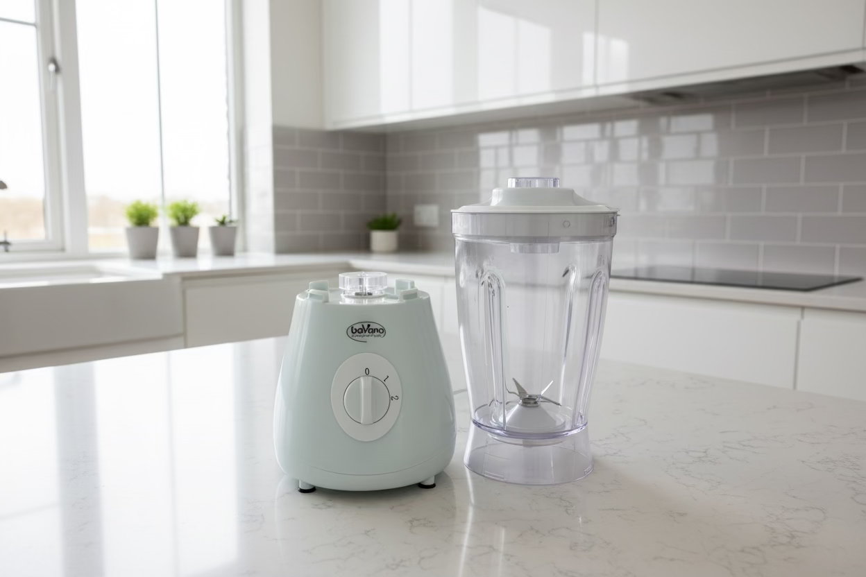 Frullatore con lame in acciaio inox frulla frutta fresca , verdure , Ghiaccio 350W