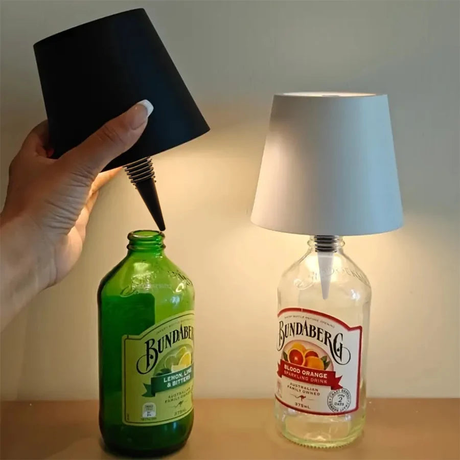LAMPADA LED PER BOTTIGLIE WIRELESS - ARREDAMENTO MODERNO