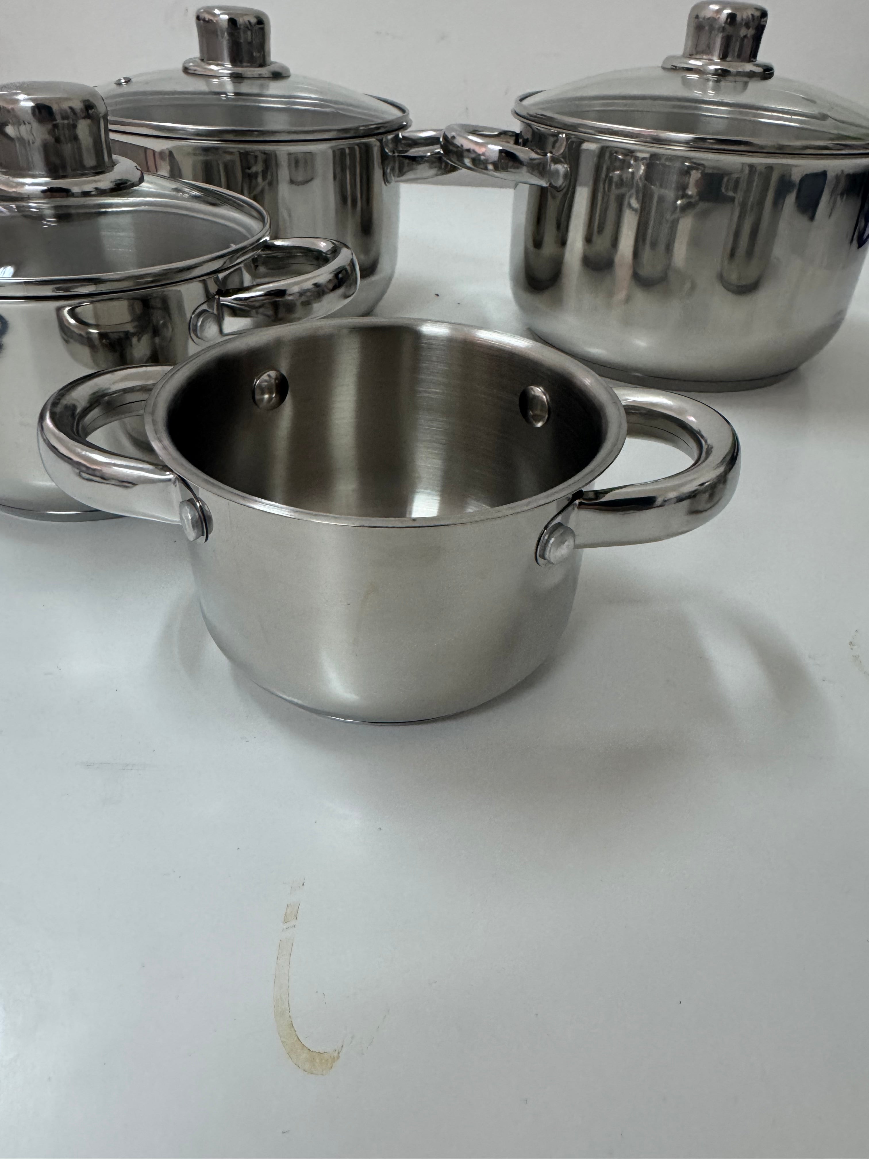 Bavaria 10 pezzi acciao inox pentole