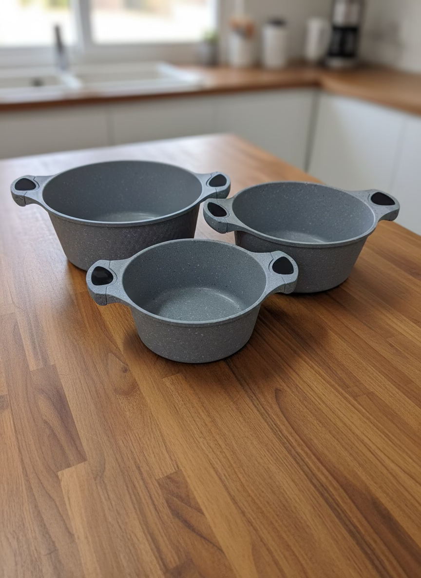 Casseruole In Pietra Lavica 20 CM 24CM 28CM ottime per tutti i piani di cottura