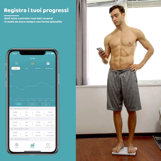 Bilancia pesapersone bluetooth