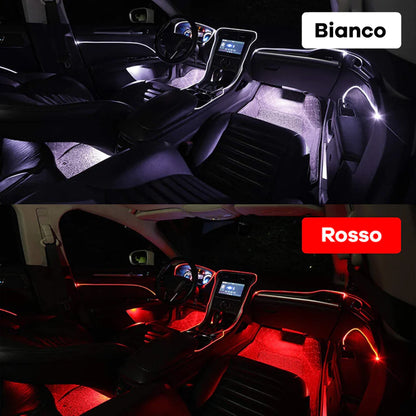 Car Led, LED strip for the interior of your car with APP control