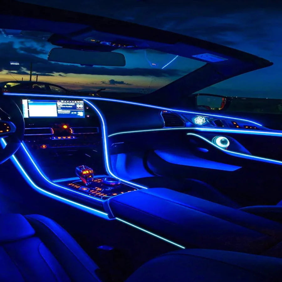 Car Led, LED strip for the interior of your car with APP control