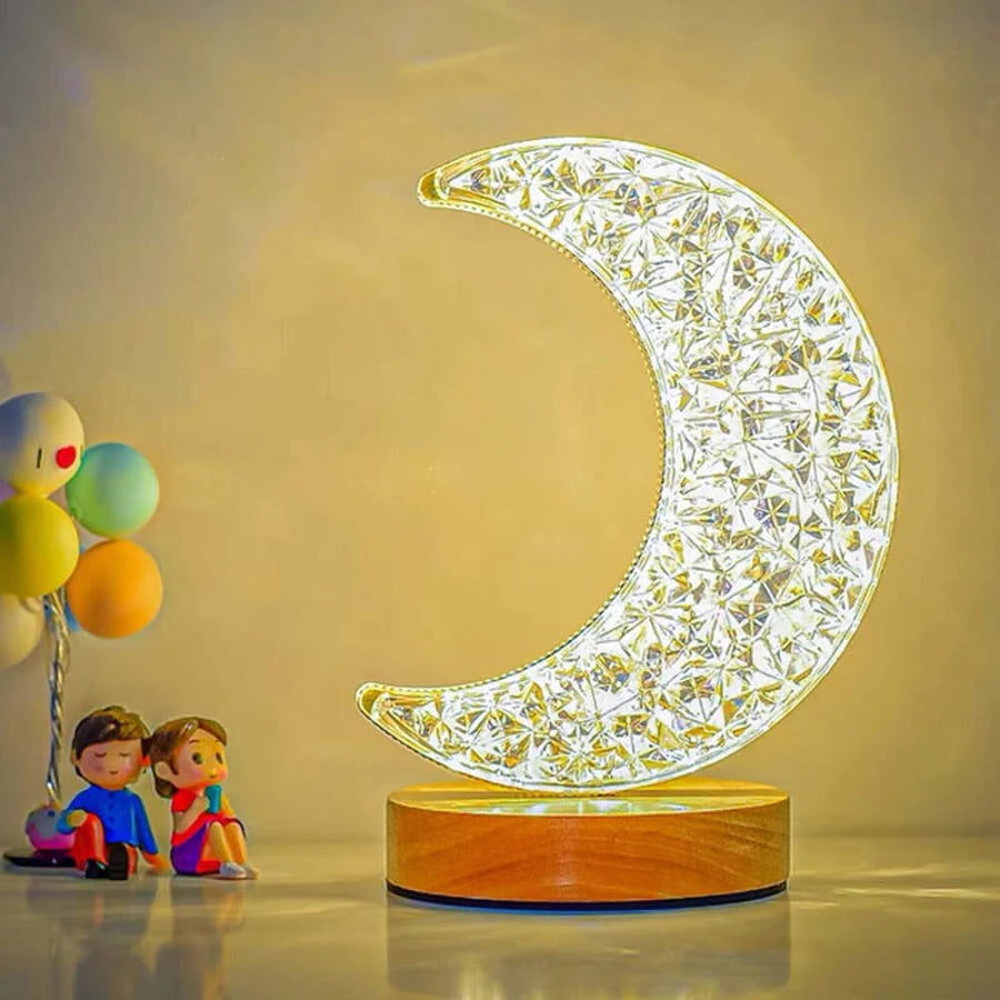 Moon Crystal Effect Lamp