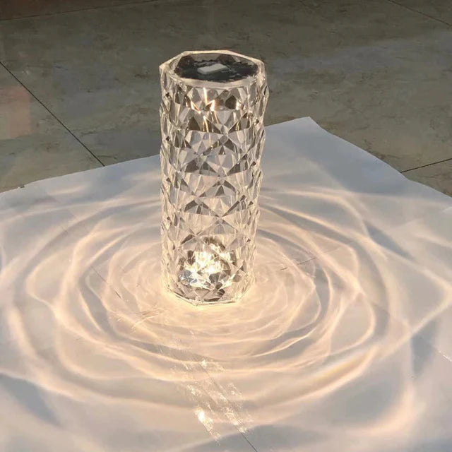 Diamond Lamp 3-light diamond touch crystal effect lamp