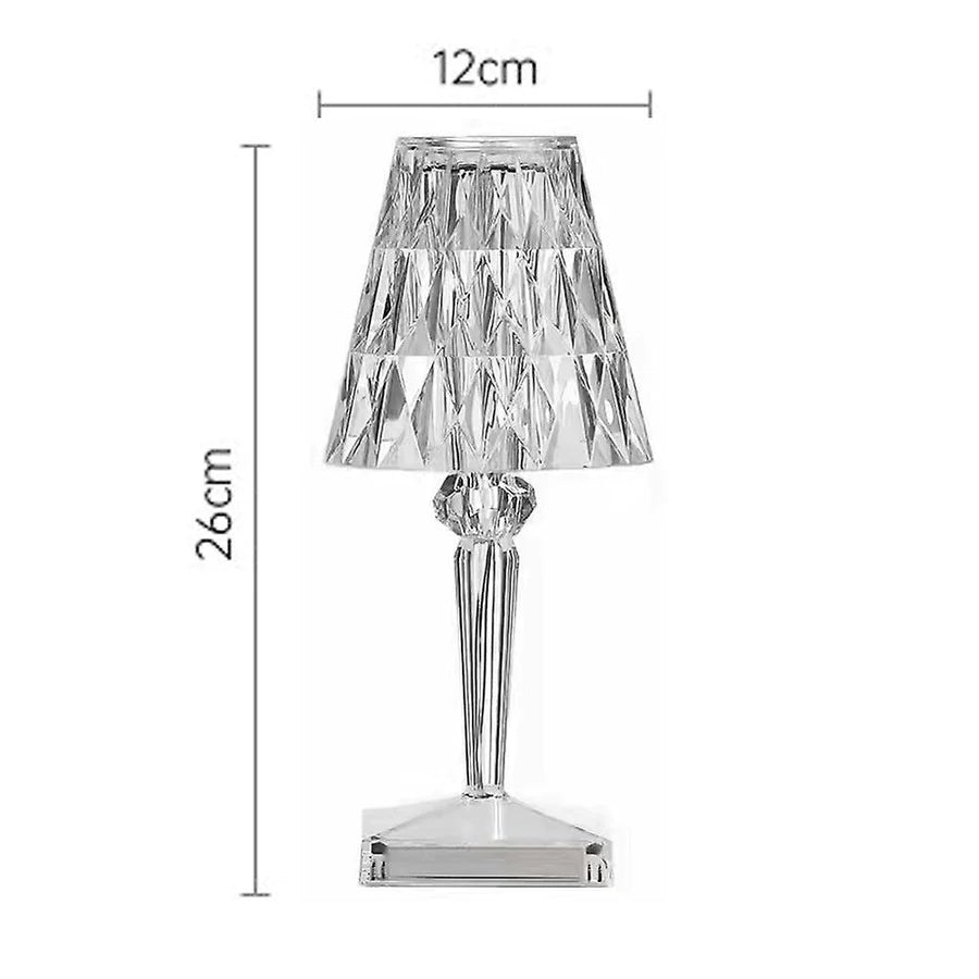 Crystal touch effect lamp 