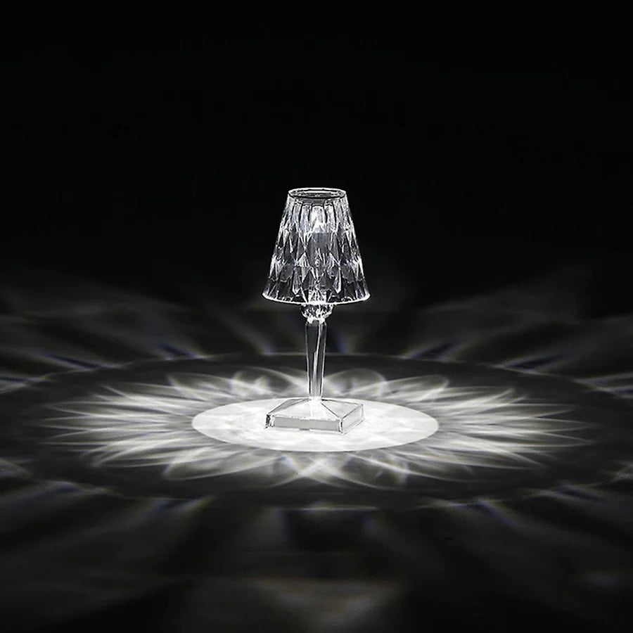 Crystal touch effect lamp 