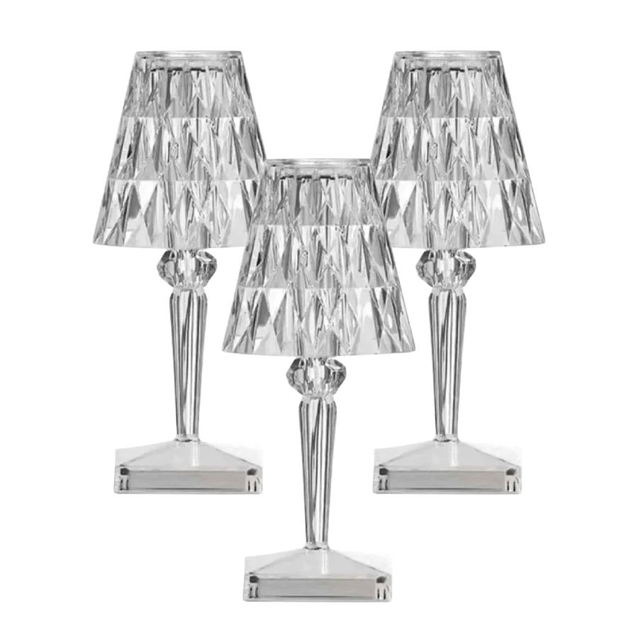 Crystal touch effect lamp 