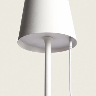 Table lamp, rechargeable lamp 38 cm