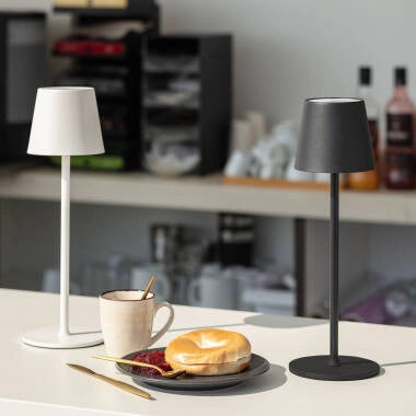 Table lamp, rechargeable lamp 38 cm