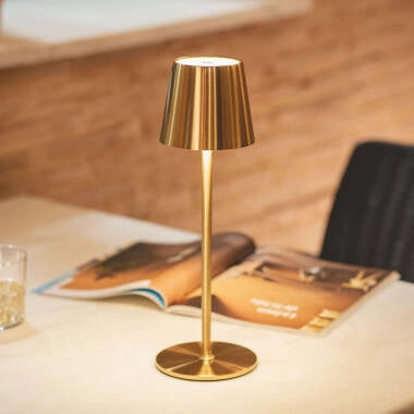 Table lamp, rechargeable lamp 38 cm