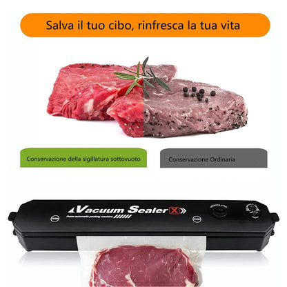 Professional vacuum machine for fresh food