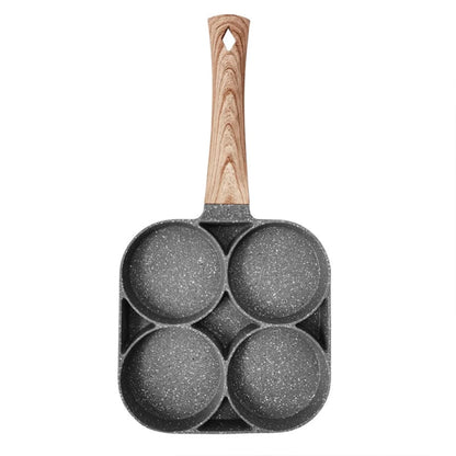 Universal non-stick pan with 4 holes