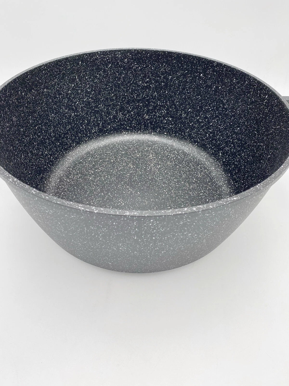 Casseruola 32cm Bavaria In Antiaderente Pietra Con Coperchio In Vetro Induzione