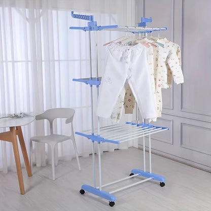 Multifunctional clothes airer, durable clothes hanger