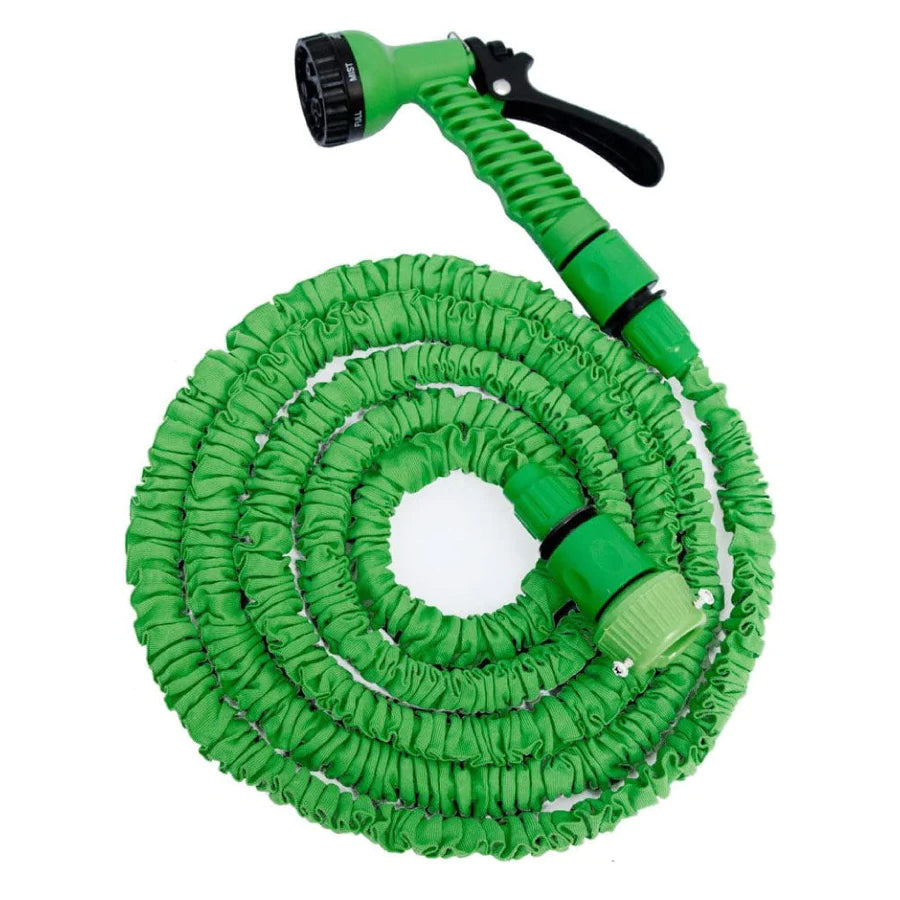 Magic stretch garden hose, extendable pump